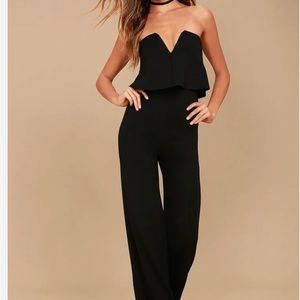 Lulus black jumpsuit